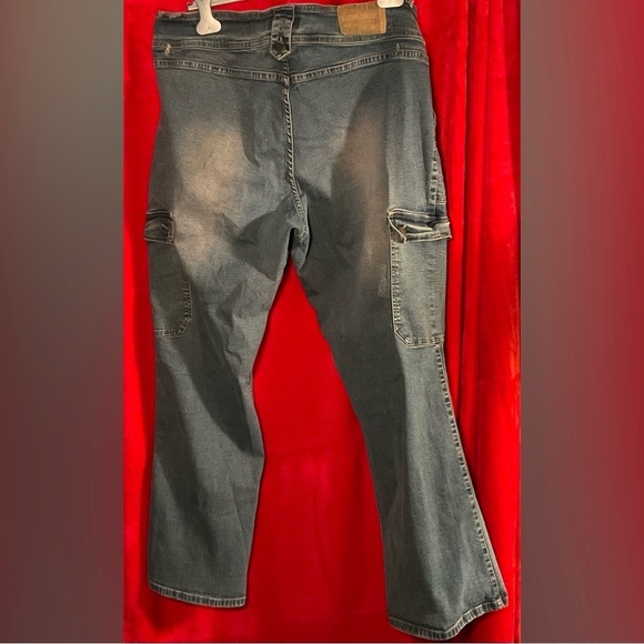 Utility Stretchy Jeans. Cavaricci.

Plus Size 22 - Picture 2 of 5